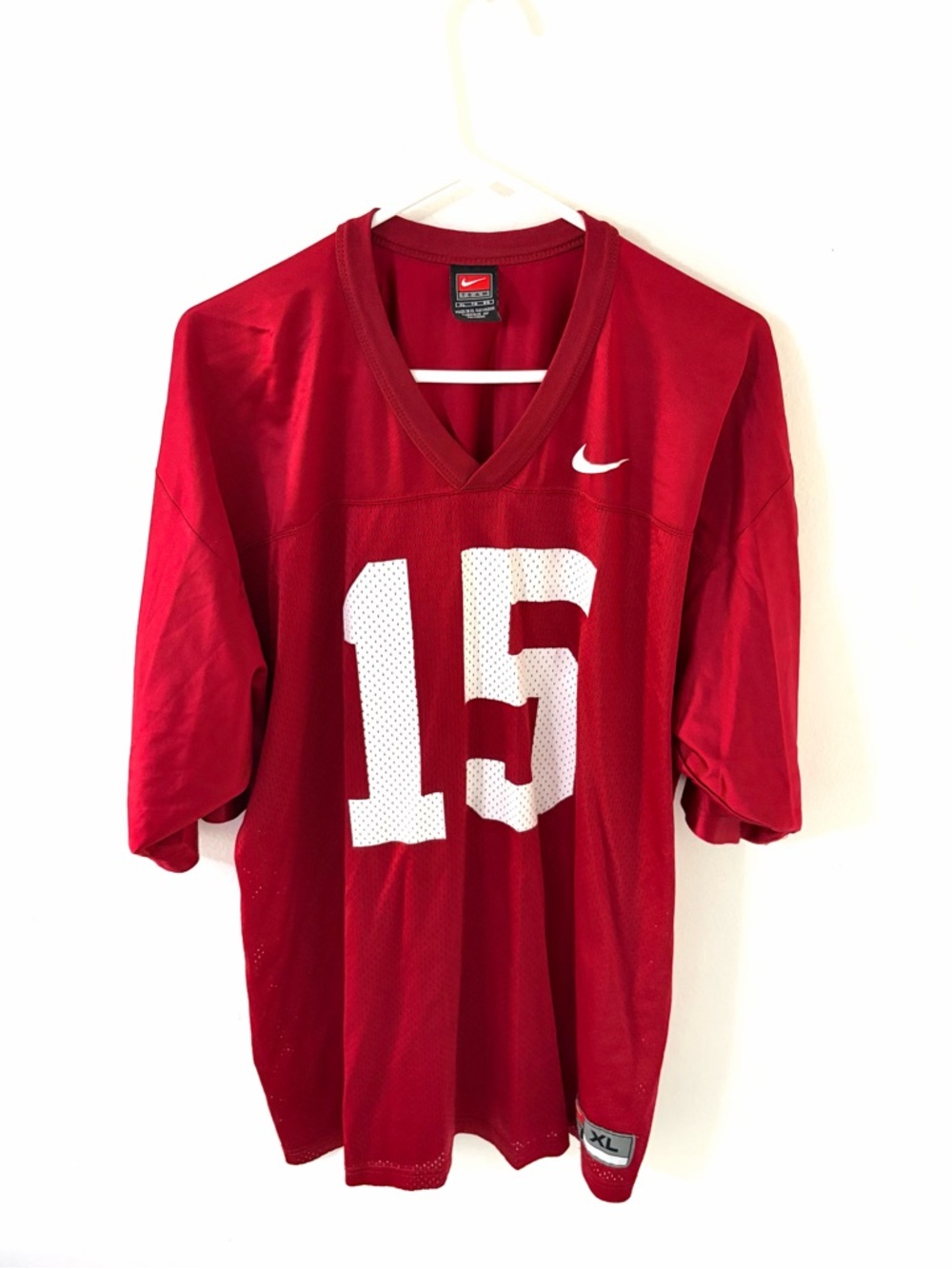 Vintage Nike Team Alabama Crimson Tide Football Jersey, Size: XL